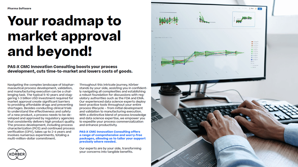 Körber | Software | PAS-X CMC Innovation Consulting Brochure